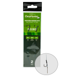 Naviazaný háčik Carp Hunter Round Carp s ostňom č.háčika 12 osteň 7mm 2ks/bal.