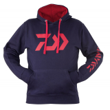 Mikina DAIWA D-VEC Hoodie námornícka modrá veľkosť XL