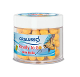 Mini boilies Cralusso Ready to go Fluo ananás 12mm 40g