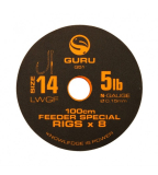 Naviazané háčiky GURU LWGF Feeder Special Rig Size 12 / 100cm