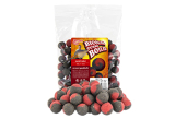 Boilies BENZAR MIX Turbo Bicolor halibut-cesnak 250g 16mm