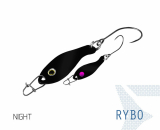Plandavka Delphin RYBO 0.5g NIGHT Hook #8