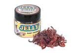 Gumená nástraha Benzar Mix Jelly Baits Baby worm hnedá+červená 20ks