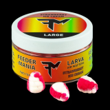 Feedermania TwoTone Larva Air Wafters Strawberry Ice L