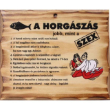 Drevená tabuľka s nápisom