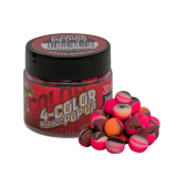 Boilies Benzár Mix 4Color Method Pop Up kalmár-cesnak 7mm