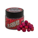 Boilies Benzár Mix 4Color Method Pop Up kril-belachan 7mm