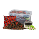 Benzár Mix Winter Pellet Box + Twister nástraha Chili-klobása