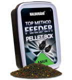 Pelety HALDORÁDÓ Top Method Feeder Pellet Box - AMUR 400g