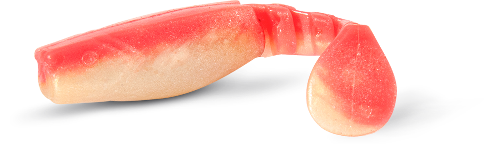 Gumená rybka L&K Warrior Shad slaný crab 7,5cm,farba 039 4ks