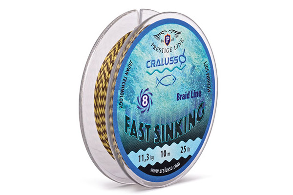 Šnúra Cralusso Fast Sinking 10m 18lbs