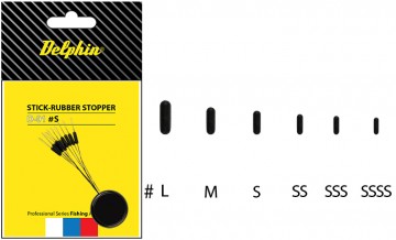Zarážka DELPHIN Stick - Rubber stopper M