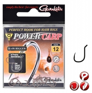 Háčiky GAMAKATSU Power Carp Hair Rigger 10ks č.12