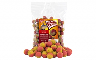 Boilies BENZAR MIX Turbo Bicolor med-ananás 250g