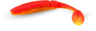 Gumená rybka L&K Kick slaný crab 7,5cm,farba 022, 5ks