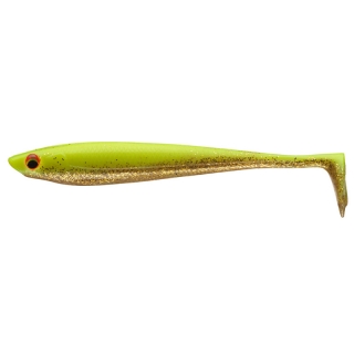 Gumenná nástraha Daiwa Prorex Duckfin Shad 9cm UV chartreuse 1ks