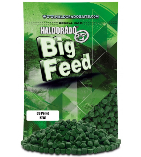 Pelety HALDORADO Big Feed - C6 Pellet - Kiwi  2,5kg