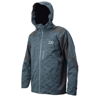 Nepremokavá rybárska bunda DAIWA Rainmax Jacket Steel Gray XL