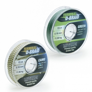 Mivardi Terminal D-Braid green 18 - 15m 0,18mm 12,8kg