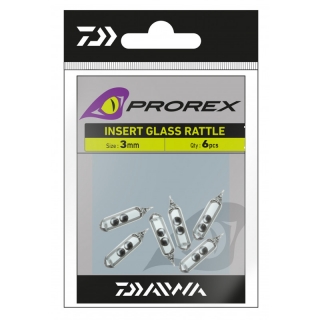 Roľničky Daiwa Prorex Screw-In Insert Glass Rattle 3mm