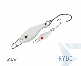 Plandavka Delphin RYBO 0.5g SNOW Hook #8