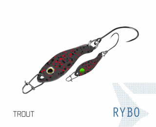 Plandavka Delphin RYBO 0.5g TROUT Hook #8