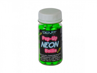 Boilies Dovit Pop-Up Neon Boilie  zelené jablko-tigrí orech 10mm