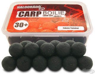 Varené boilies Haldorádó Carp Boilie - Black Squid 30+mm 400g