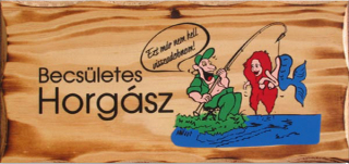 Drevená tabuľka s nápisom
