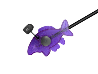 Signalizátor s ramienkom Delphin CARPY fialový