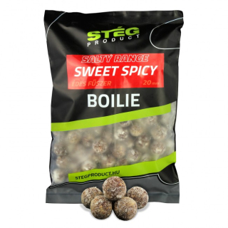Boilies Stég Salty Bojli Range - Sweet Spicy 20mm 800g