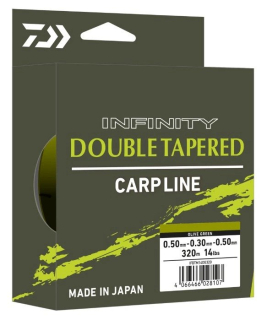 Šokový Vlasec Daiwa Infinity Double Tapered Mono 14lb 0,30-0,50mm