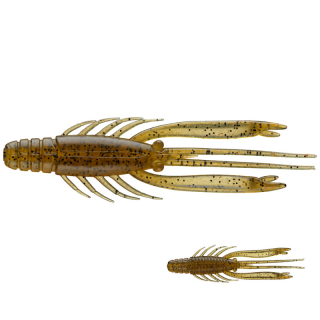 Aromatizovaná gumená nástraha DAIWA Prorex Urban Shrimp Sundown Brown 6cm 8ks
