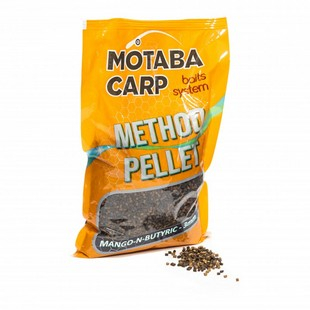 Pelety Motaba Carp Method Pellet Mango kyselina maslová 3mm 800g 