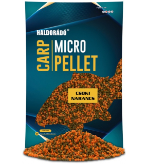 Pelety HALDORÁDÓ Carp Micro Pellet - Čokoláda pomaranč 600g