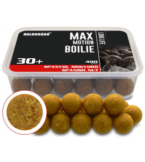 Boilies HALDORÁDÓ MAX MOTION Boilie Long Life - Španielsky orech 30+ mm 400g