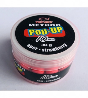 Boilies Top Mix Method Pop-Up boilie Jahoda 10mm 30g 