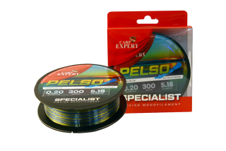 Vlasec Carp Expert Specialist Pelso multicolor  0,25mm 8,63kg 300m