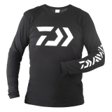 Tričko s dlhým rukávom DaiwaD-VEC Longsleeve Shirt čierne veľ. M