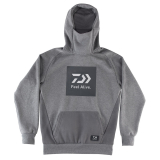 Mikina s logom D-Vec a kapucňou DAIWA D-Vec Snood Hoodie Feel Alive M
