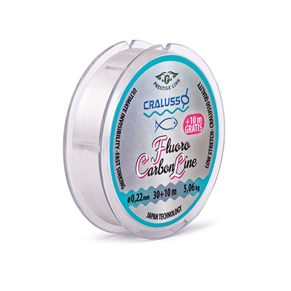 Vlasec CRALUSSO Fluoro carbon 30+10m 0,25mm