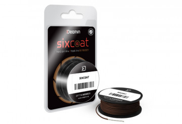 Šnúra Skin Line Delphin SIXCOAT muddy 13m 25lbs