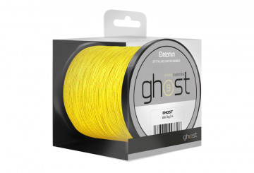 Šnúra Delphin GHOST 8+1 žltá 0,33mm 40lbs 300m