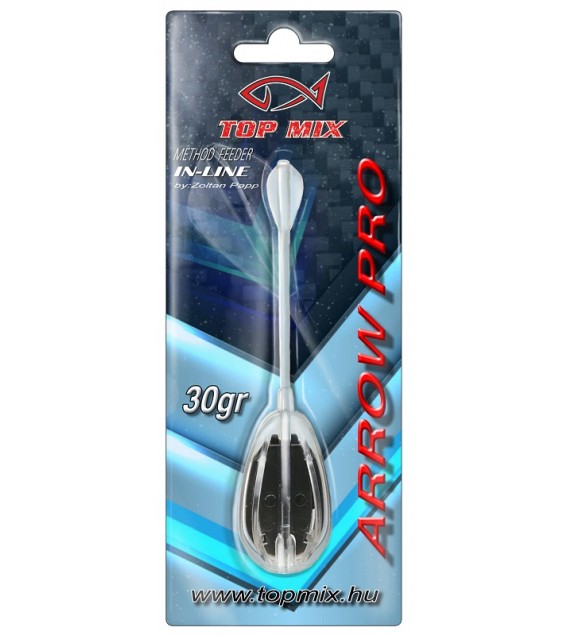 Krmítko TOP MIX Arrow Pro method feeder 70g