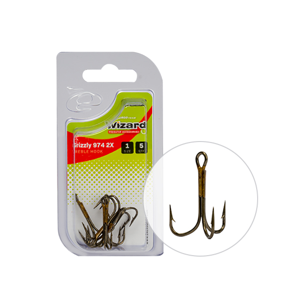 Trojháčik Wizard Grizzly 974M č.1 5ks