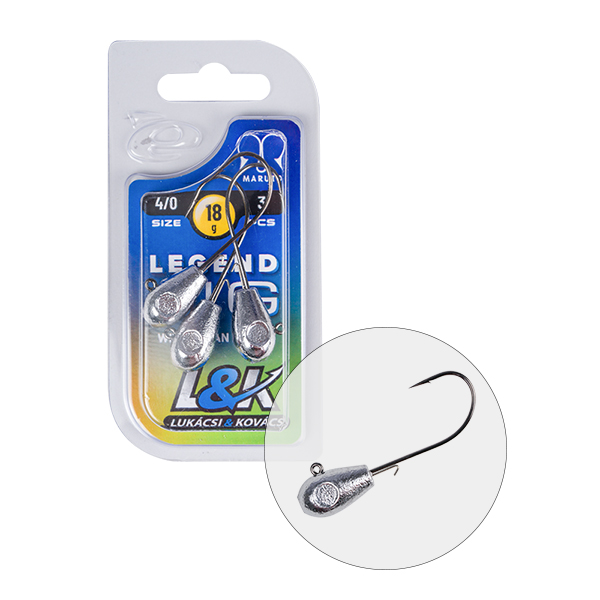 L&K Legend Jig háčik č.5/0 36gr 2ks