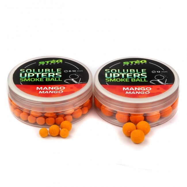 Pelety STÉG Product Soluble Upters Smoke Ball  Mango 8-10mm 30g