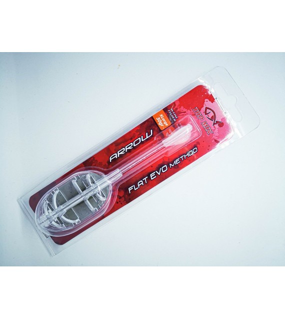 Krmítko TOP MIX ARROW FLAT EVO method feeder - XL 45g
