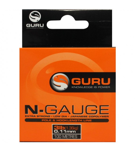 Vlasec GURU N-Gauge 7 lb - 0,19mm - 100m