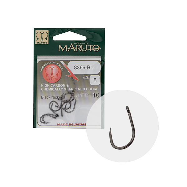 Háčik MARUTO 8366BL bez protihrotu č.10 10ks/bal.
